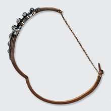 Load image into Gallery viewer, Victorian Diamond Scrollwork Crossover Bracelet